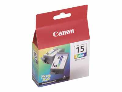 Canon Bci 15 Colour Twin Pack